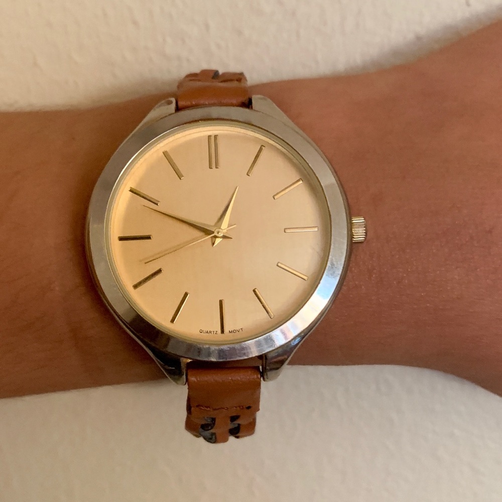Brown watch